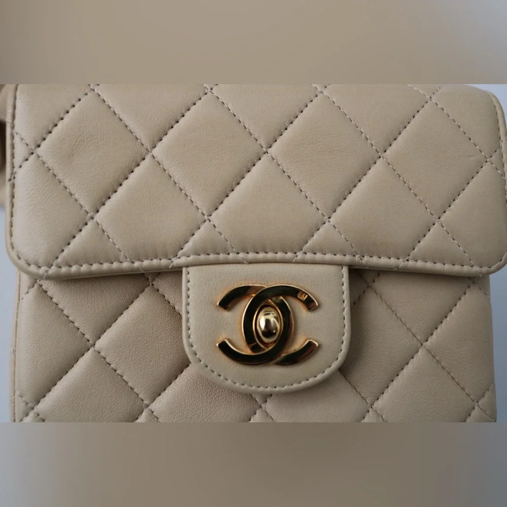 Rare Chanel Kelly Lambskin Parent & Child - Picture 14 of 16